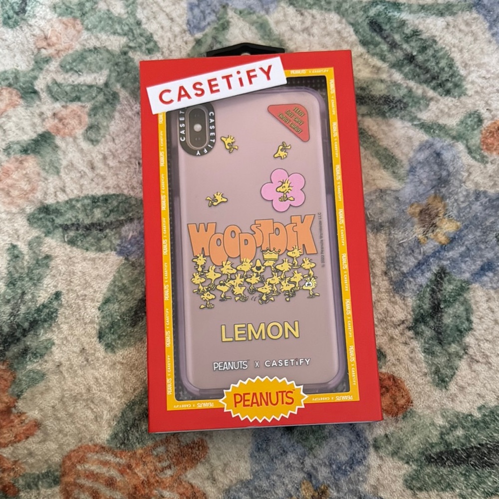 iPhone XS Casetify Woodstock phone case